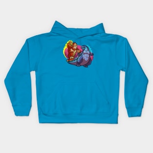 Godzilla vs King Kong Kids Hoodie